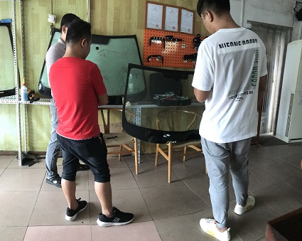汽車玻璃修復教程